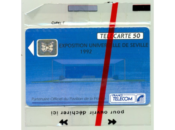 TELECARTE NSB 50 UNITE 06/92 EXPOSITION UNIVERSELLE DE SEVILLE 1992 F279