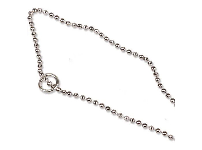 Collier chaine à boules