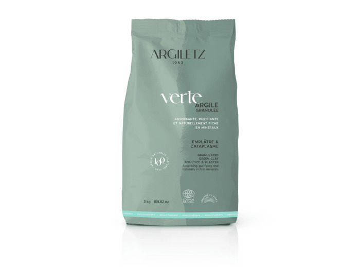 Argile Verte granulée-3 Kg-Argiletz