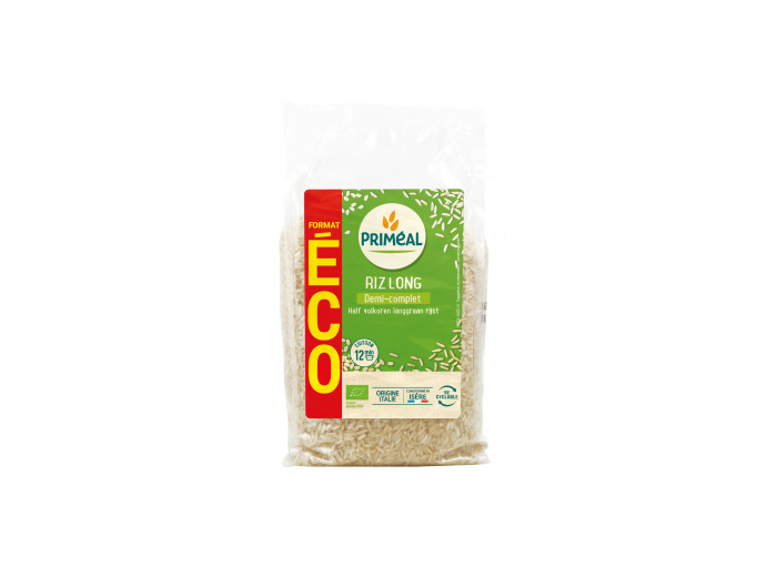 Riz long demi complet format Eco 2kg
