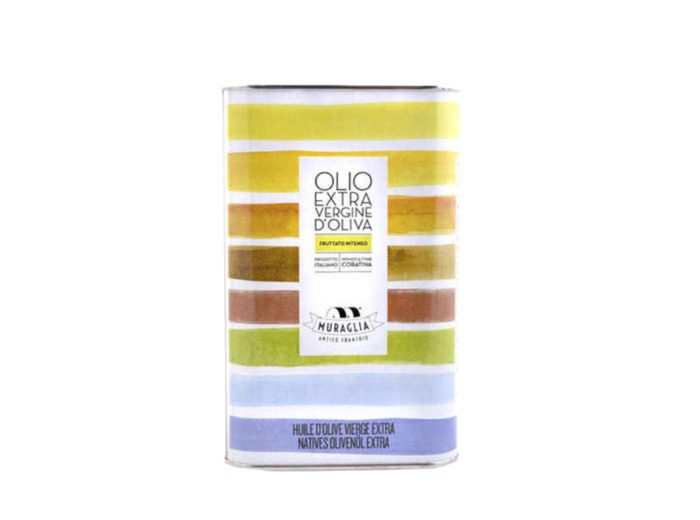 Huile d’olive fruitée intense bidon 1L – Muraglia