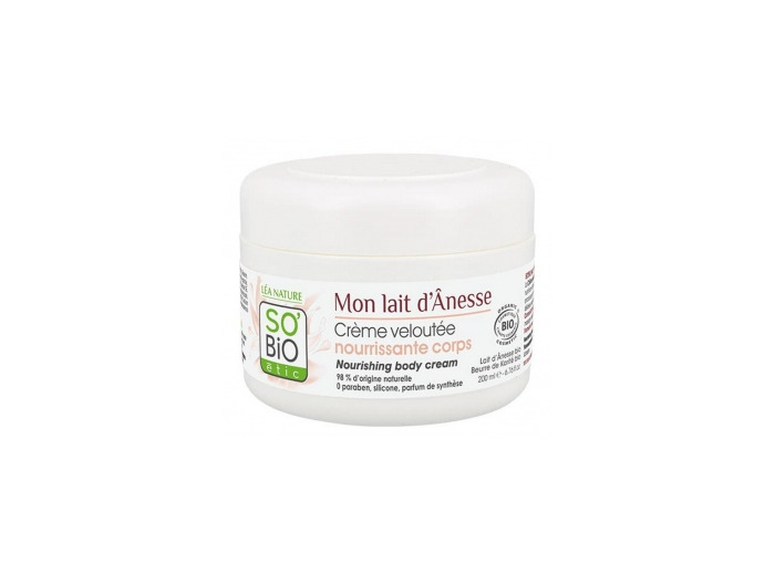 Crème Corps veloutée nourrissante Mon lait d'ânesse 200ml