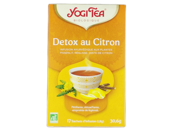 Infusion Detox au Citron 30,6g 17 Sachets Bio