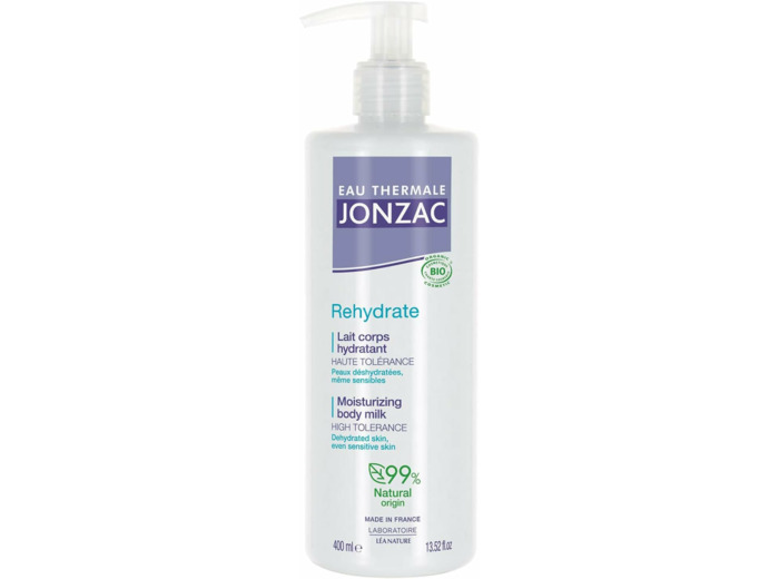 Lait corporel hydratant 400ml Jonzac - REhydrate