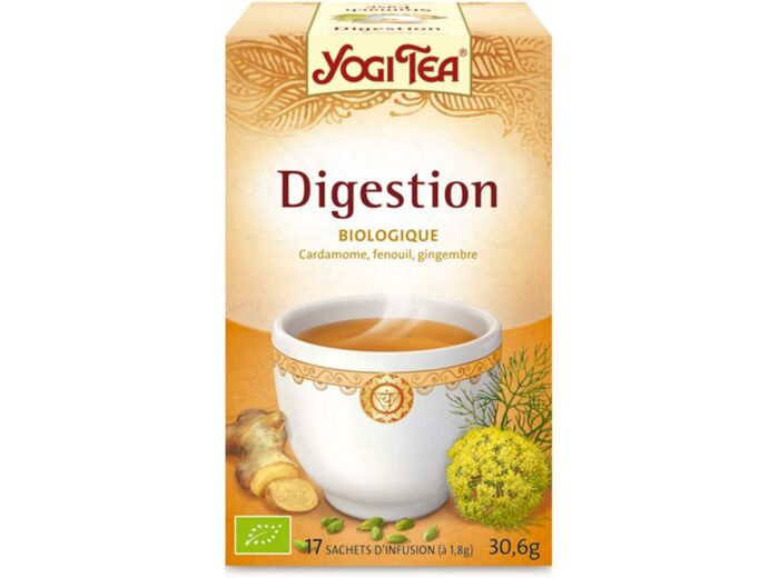 Tisane ayurveda digestion 17x1,8g Yogi Tea