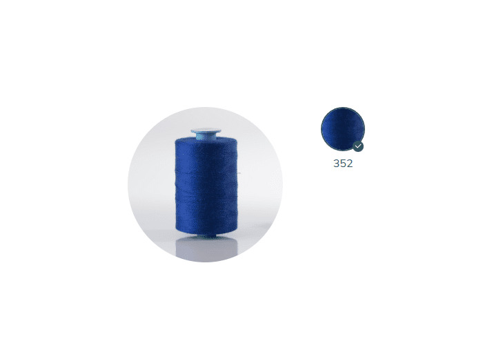 ZX 75 - 352 BRESSE FIL À COUDRE 100% POLYESTER TRÈS RÉSISTANT bobine 1000m