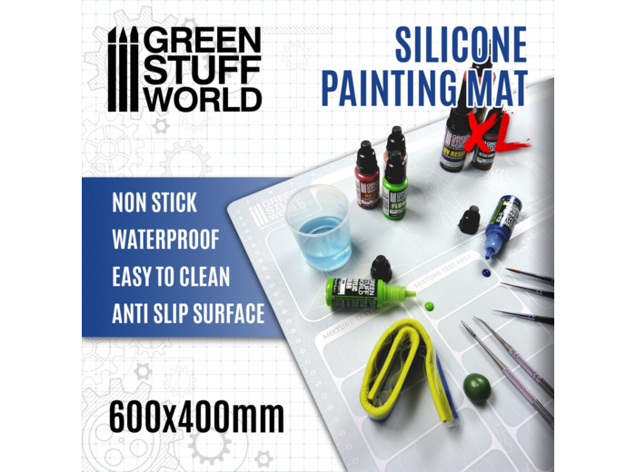 Tapis de peinture en silicone