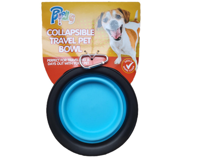 Gamelle de voyage rétractable - Pets Play