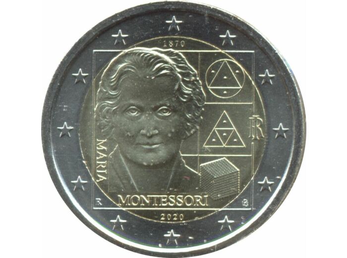 ITALIE 2020 2 EURO COMMEMORATIVE MARIA MONTESSORI SUP