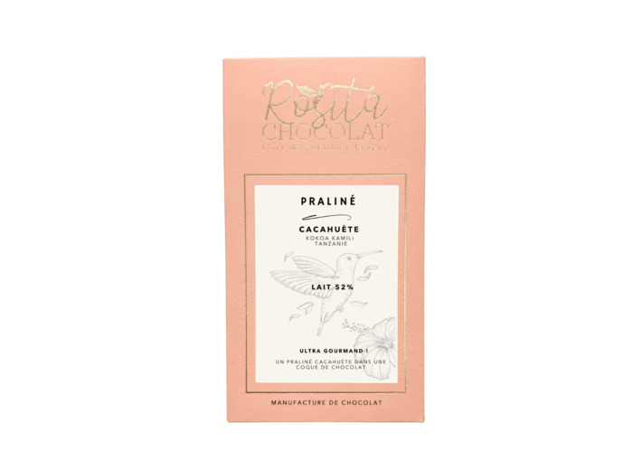 Tablette Praliné Cacahuète Lait - 105G