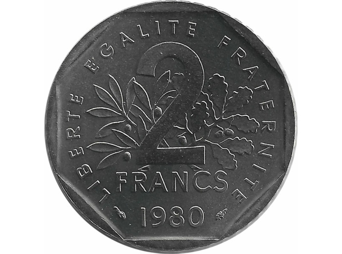 FRANCE 2 FRANCS ROTY 1980 FDC