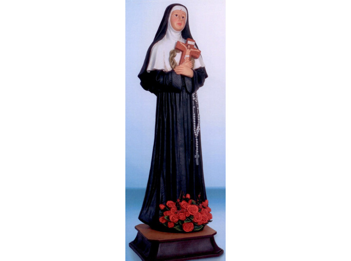 Statue résine 20cm polychrome- STE RITA