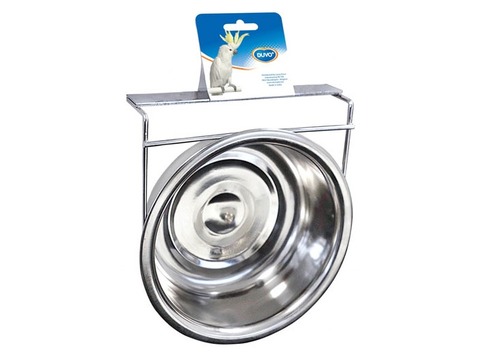 Mangeoire en inox 8cm