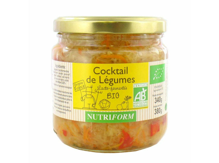 Cocktail de legumes 340g ne Nutriform