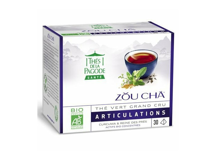 Thé vert Zou Cha bio-30 sachets-Thés de la Pagode