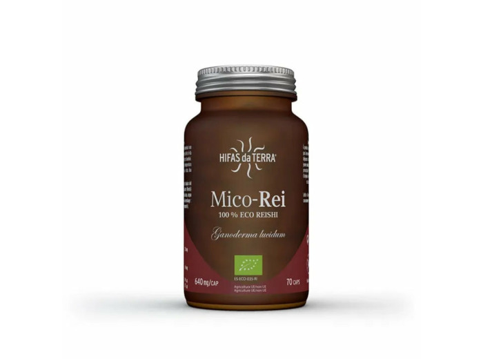 Mico-Rei Reishi Bio-70 gélules-Hifas da Terra