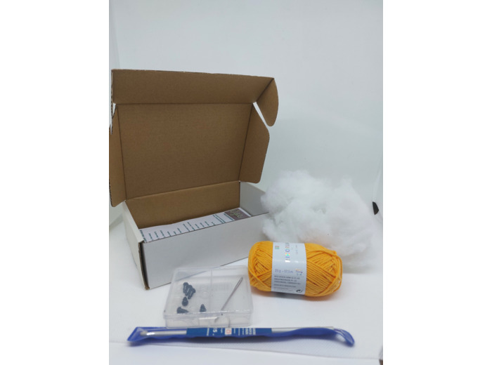 Kit au crochet Poisson Jaune