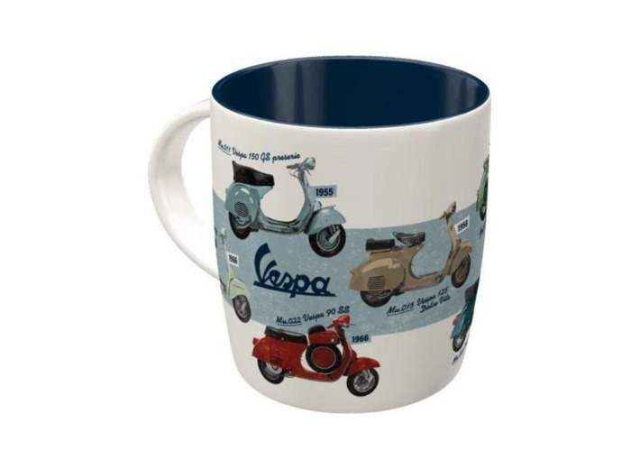 Mug Vespa, A Small Car On Two Wheels – Tasse en Céramique, 330 ML - Nostalgic Art