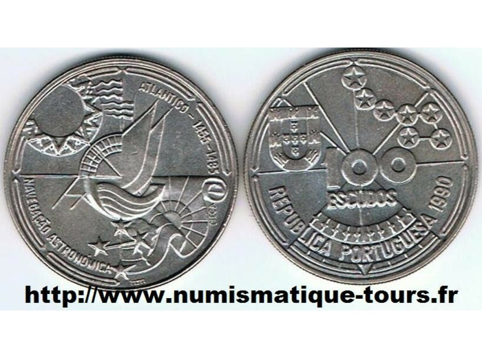 PORTUGAL 100 ESCUDOS 1990 SUP W 649