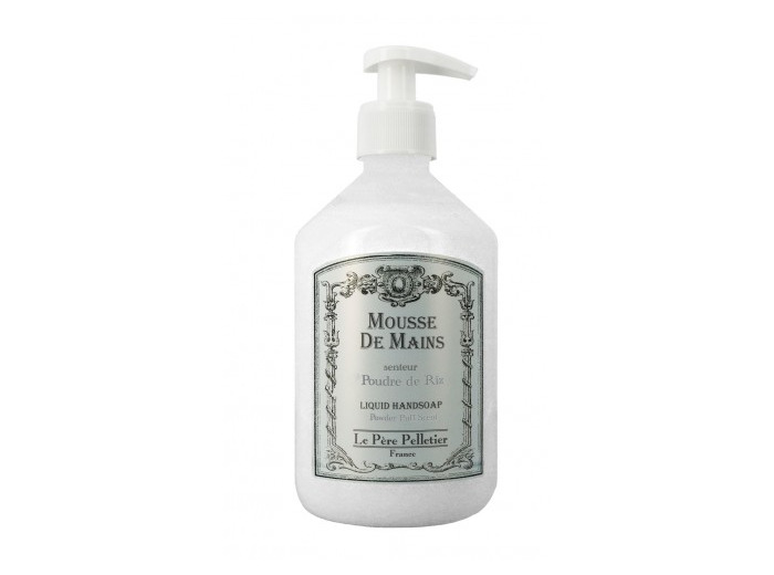 SAVON LIQUIDE - MOUSSE DE MAIN PARFUM POUDRE DE RIZ