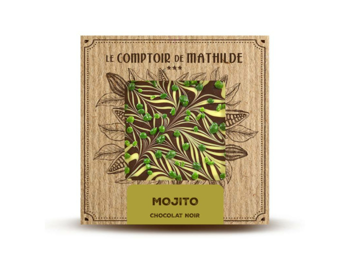 Tablette Façon Mojito - Chocolat noir - 80G
