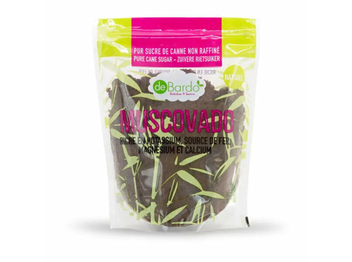 Sucre Muscovado en poudre-1kg-De Bardo