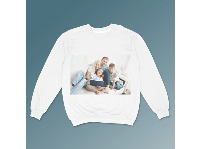 Sweat personnalisé : ajoutez une photo, un texte…