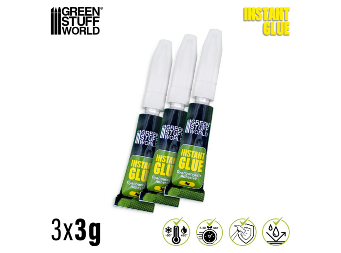 Colle Cyanoacrylate - Super glue 3x3g