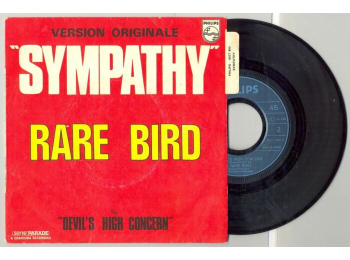 45 Tours RARE BIRD "DEVIL'S HIGH CONCERN" / "SYMPATHY"