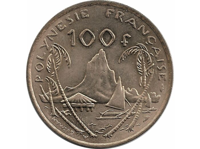 POLYNESIE FRANCAISE 100 FRANCS 1976 SUP-