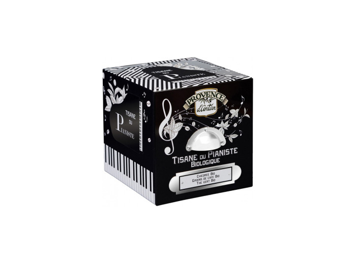 Tisane du Pianiste biologique 24 sachets boite metal