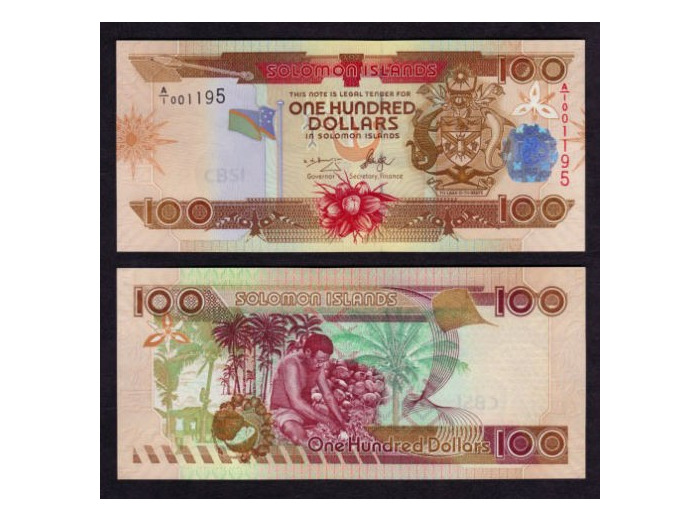 SOLOMON ISLAND 100 DOLLARS 2006 NEUF