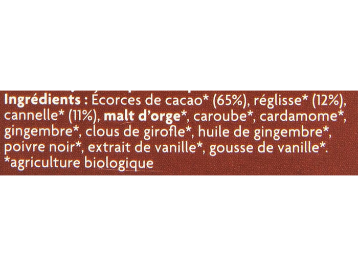 Tisane choco 17x2.2g Yogi Tea