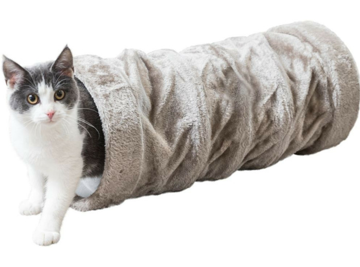 TRIXIE, Tunnel de jeu pour chatons ou petits chiots - ø 22 × 60 cm