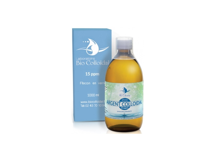 Argent Colloïdal 15 PPM 1L