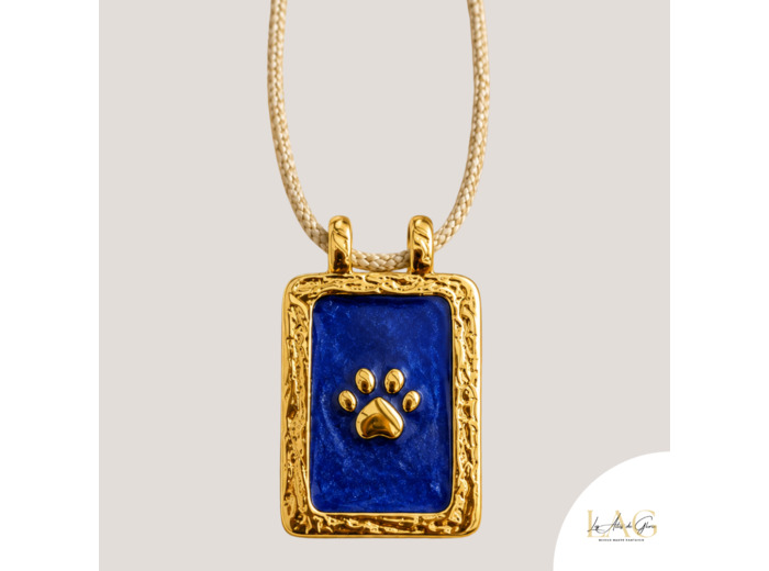 COLLIER SCAPULAIRE EMPREINTE