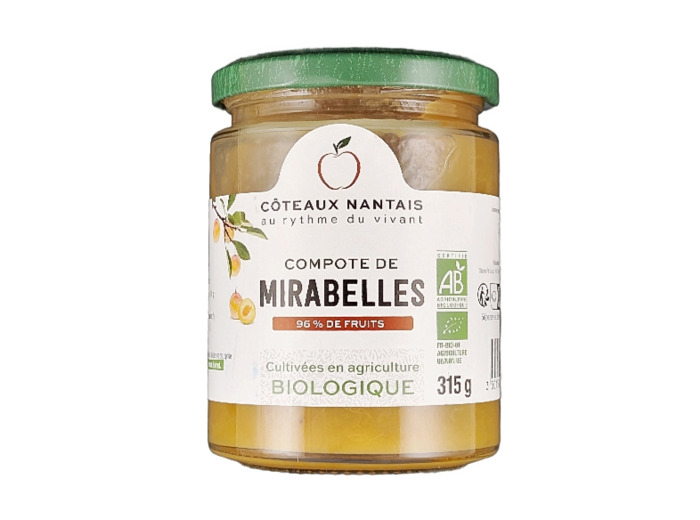 Compote de Mirabelles 315g Bio