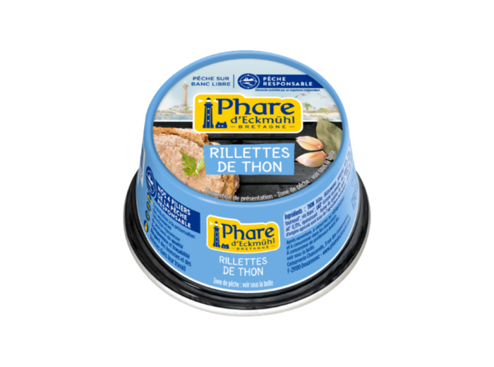 Rillettes de Thon-120g-Phare d'Eckmühl