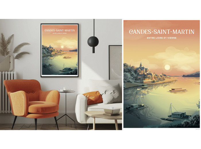 CANDE-SAINT-MARTIN - POSTER