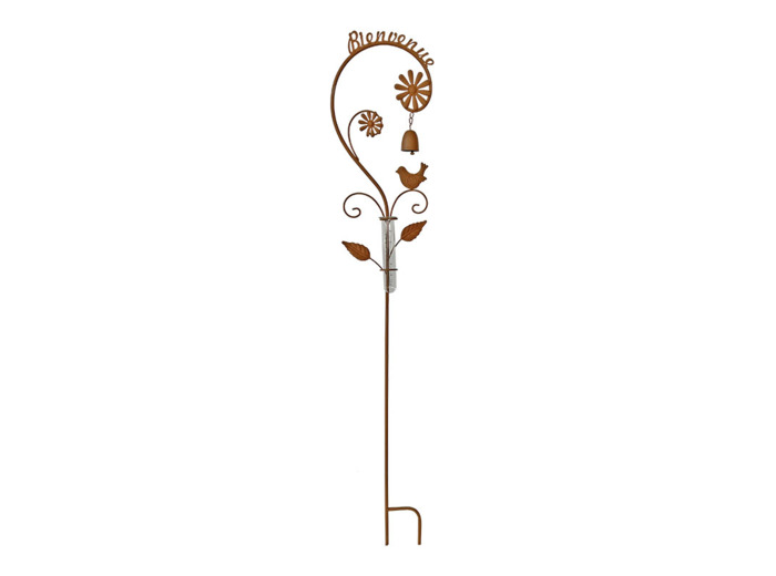 Pluviomètre Bienvenue 27x124cm