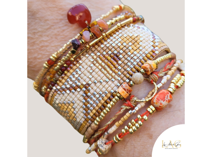 BRACELET MANCHETTE AURIANE