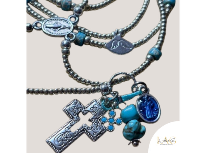 COLLIER CHAPELET CAELUM