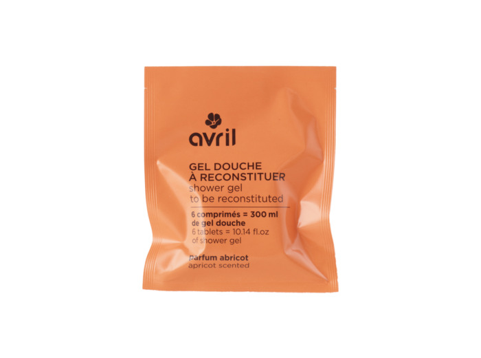 Gel douche à reconstituer parfum Abricot (recharge)