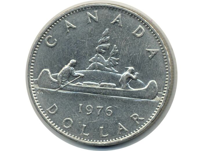 CANADA 1 DOLLAR 1976 ELISABETH II TTB+ (W76.2)