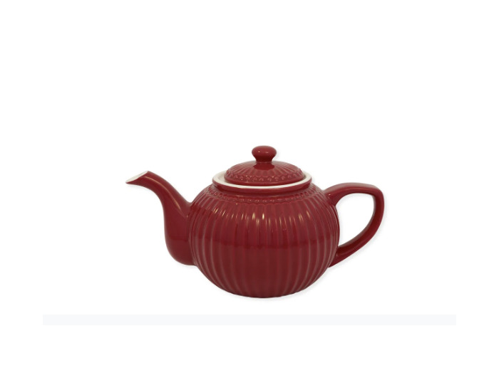 Théière Alice claret red Greengate