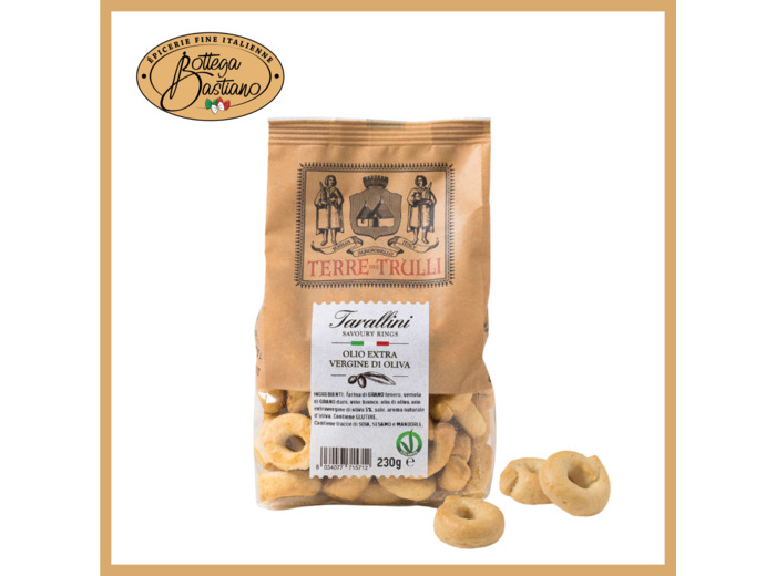 Tarallini huile d'olive vierge extra 230g