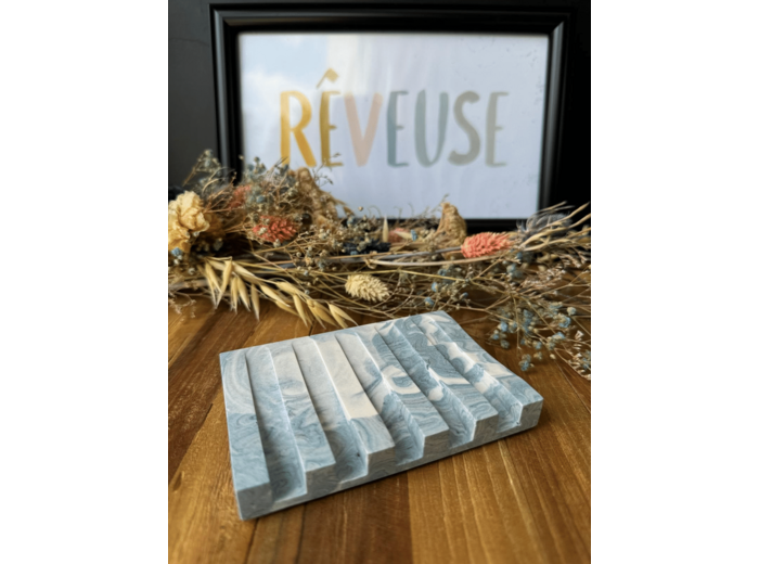 Porte savon en jesmonite
