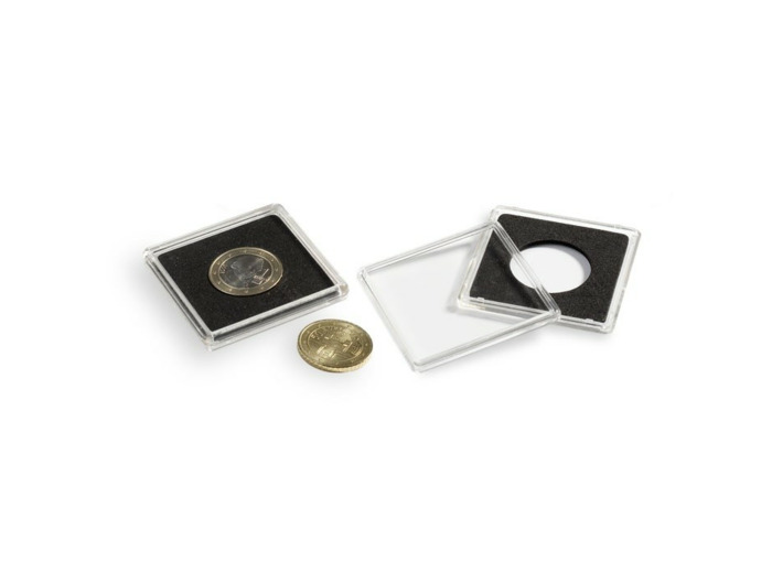 Capsules QUADRUM pour pièces de monnaie de diamètre intérieur 27 mm 317321