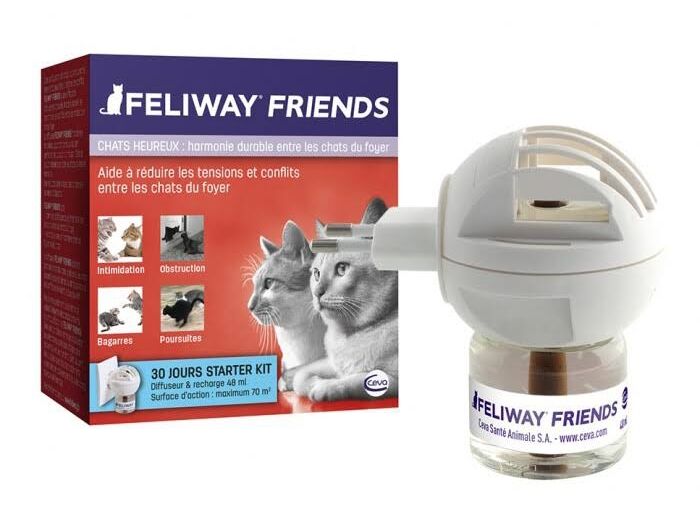 Diffuseur & recharge Feliway Friends pour chat - 48ml