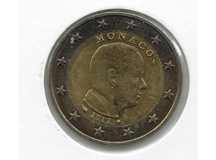 MONACO 2012 2 EURO ALBERT II SUP-